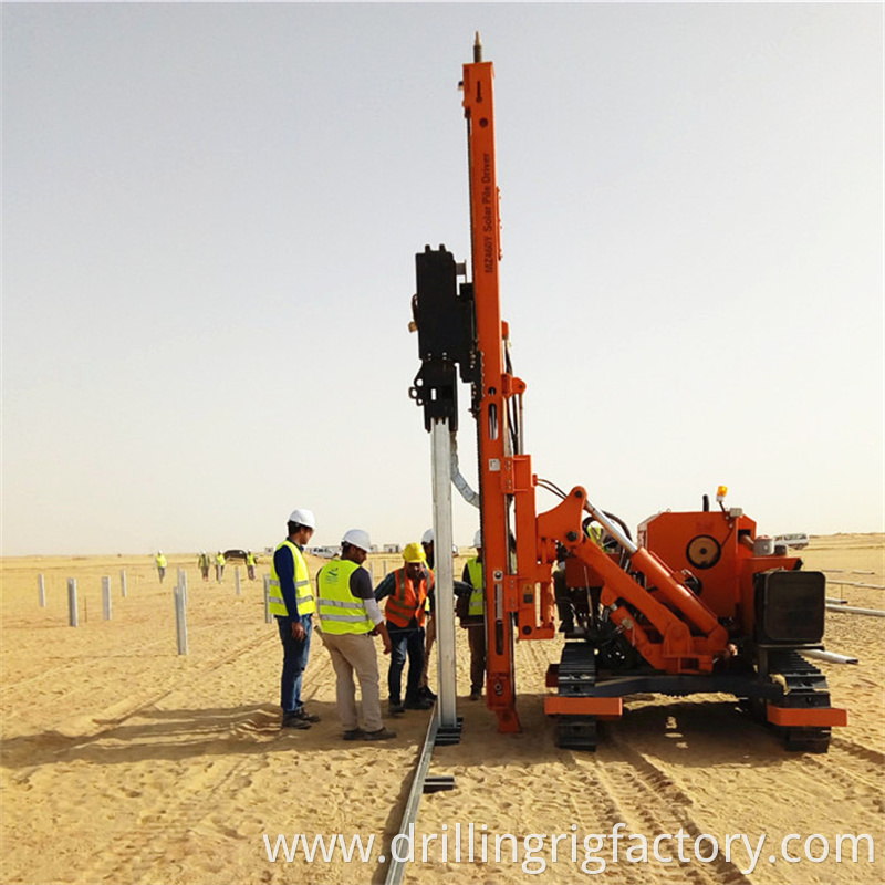 Solar Pile Driver 36